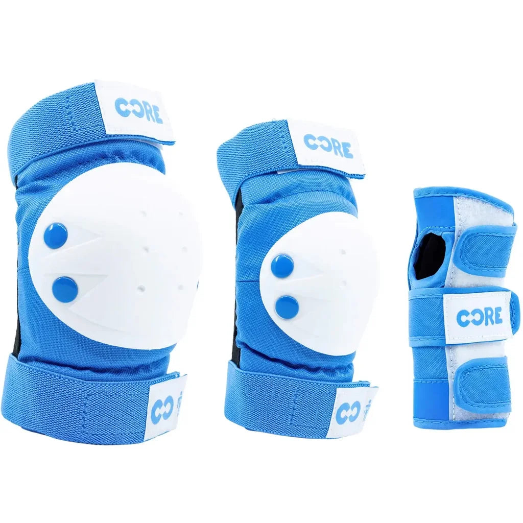 Chrániče kolen a loktů CORE Junior All Blue