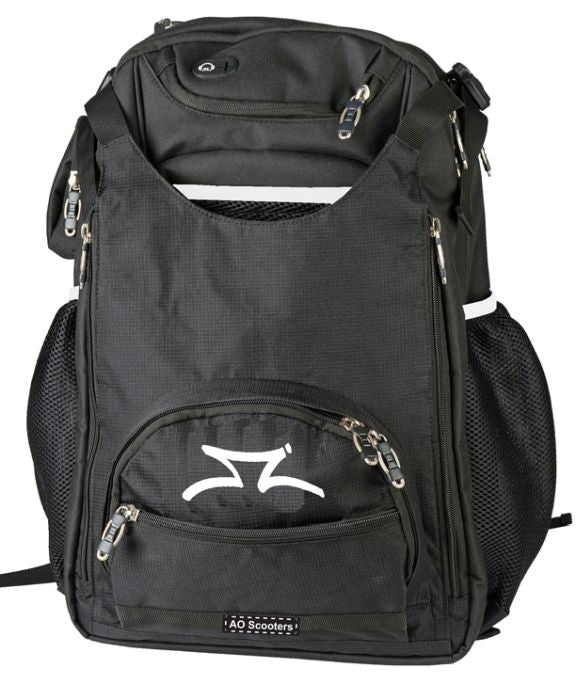 Batoh AO Transit Backpack Black White