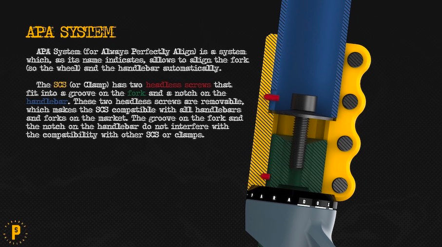 Řidítka Paradox Ctlr C Ctlr V OS 710 Raw