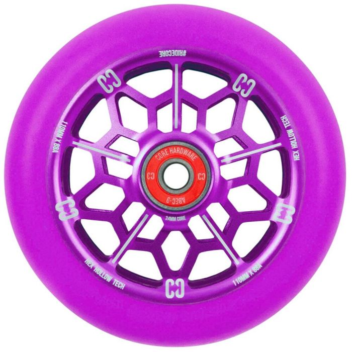 Kolečko CORE Hex Hollow 110 Purple