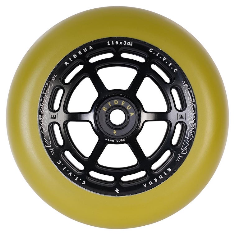 Kolečko UrbanArtt Civic 115 Army Green Black
