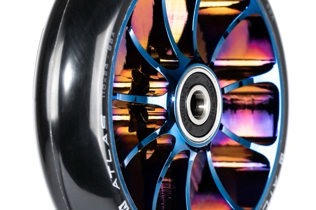 Ethic Atlas 110 Wheel Chrome Blue