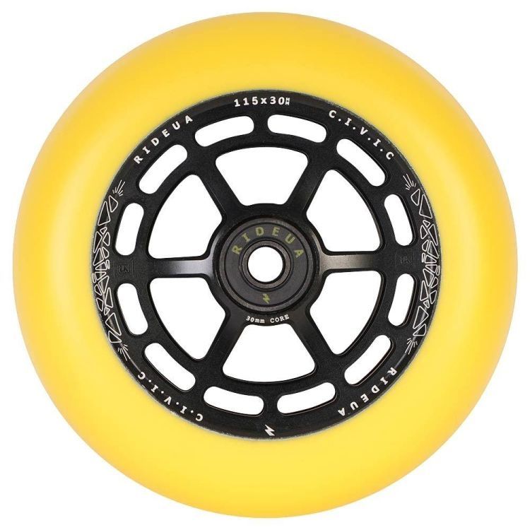 Kolečko UrbanArtt Civic 115 x 30 x 30 Yellow Black