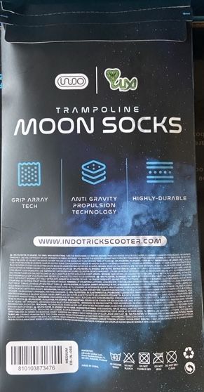 Trampoline Romobil Indo Pro V2 Blue + Moonsocks